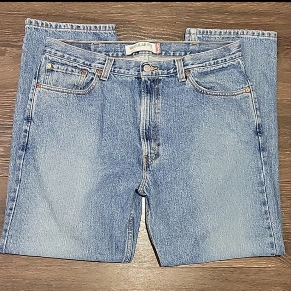 ❤️ LEVI'S 505 STRAIGHT LEG REGULAR FIT JEANS, 38